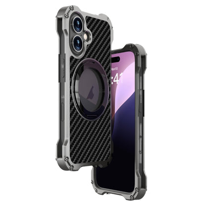 R-JUST RJ51-1 Hollow Rotating Holder MagSafe Magnetic Metal Phone Case, For iPhone 16 Pro Max, For iPhone 16 Pro, For iPhone 16 Plus, For iPhone 16, For iPhone 15 Pro Max, For iPhone 15 Pro, For iPhone 15, For iPhone 14, For iPhone 14 Pro��������������... Apple Accessories engr-j4483 iPhone 16 Pro Max - R-JUST - Mobile Lens - Mobile Camera Lens - Cellphone Accessories - Phone Lens - Smartphone Lens