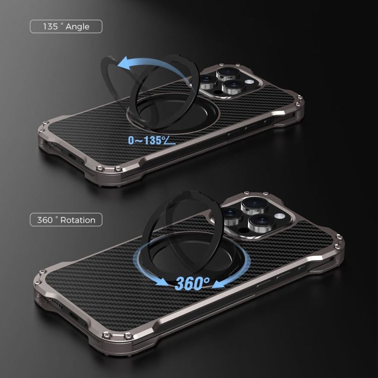 R-JUST RJ51-1 Hollow Rotating Holder MagSafe Magnetic Metal Phone Case, For iPhone 16 Pro Max, For iPhone 16 Pro, For iPhone 16 Plus, For iPhone 16, For iPhone 15 Pro Max, For iPhone 15 Pro, For iPhone 15, For iPhone 14, For iPhone 14 Pro��������������... Apple Accessories engr-j4483 iPhone 16 Pro Max - R-JUST - Mobile Lens - Mobile Camera Lens - Cellphone Accessories - Phone Lens - Smartphone Lens