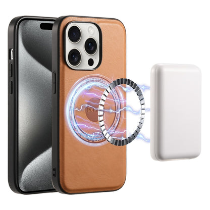 Denior Cowhide Texture Leather MagSafe Phone Case, For iPhone 16 Pro Max, For iPhone 16 Pro, For iPhone 16 Plus, For iPhone 16, For iPhone 15 Pro Max, For iPhone 15 Pro Apple Accessories engden4495 iPhone 16 Pro Max - Denior - Mobile Lens - Mobile Camera Lens - Cellphone Accessories - Phone Lens - Smartphone Lens