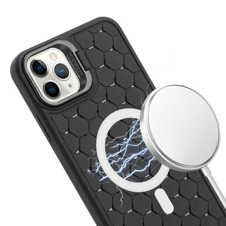 Honeycomb Radiating Lens Holder Magsafe Phone Case with Lanyard, For iPhone 15 Pro Max, For iPhone 15 Pro, For iPhone 15 Plus, For iPhone 15 Apple Accessories enghon4502 iPhone 15 Pro Max - APEXEL INDIA - Mobile Lens - Mobile Camera Lens - Cellphone Accessories - Phone Lens - Smartphone Lens