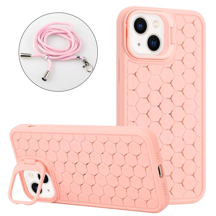 Honeycomb Radiating Lens Holder Magsafe Phone Case with Lanyard, For iPhone 15 Pro Max, For iPhone 15 Pro, For iPhone 15 Plus, For iPhone 15 Apple Accessories enghon4502 iPhone 15 Pro Max - APEXEL INDIA - Mobile Lens - Mobile Camera Lens - Cellphone Accessories - Phone Lens - Smartphone Lens