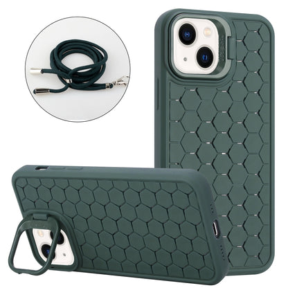 Honeycomb Radiating Lens Holder Magsafe Phone Case with Lanyard, For iPhone 14 Plus, For iPhone 14, For iPhone 14 Pro, For iPhone 14 Pro Max Apple Accessories enghon4503 iPhone 14 Plus - APEXEL INDIA - Mobile Lens - Mobile Camera Lens - Cellphone Accessories - Phone Lens - Smartphone Lens