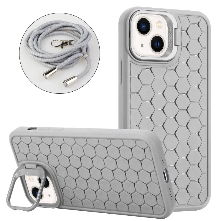 Honeycomb Radiating Lens Holder Magsafe Phone Case with Lanyard, For iPhone 14 Plus, For iPhone 14, For iPhone 14 Pro, For iPhone 14 Pro Max Apple Accessories enghon4503 iPhone 14 Plus - APEXEL INDIA - Mobile Lens - Mobile Camera Lens - Cellphone Accessories - Phone Lens - Smartphone Lens