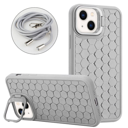 Honeycomb Radiating Lens Holder Magsafe Phone Case with Lanyard, For iPhone 14 Plus, For iPhone 14, For iPhone 14 Pro, For iPhone 14 Pro Max Apple Accessories enghon4503 iPhone 14 Plus - APEXEL INDIA - Mobile Lens - Mobile Camera Lens - Cellphone Accessories - Phone Lens - Smartphone Lens