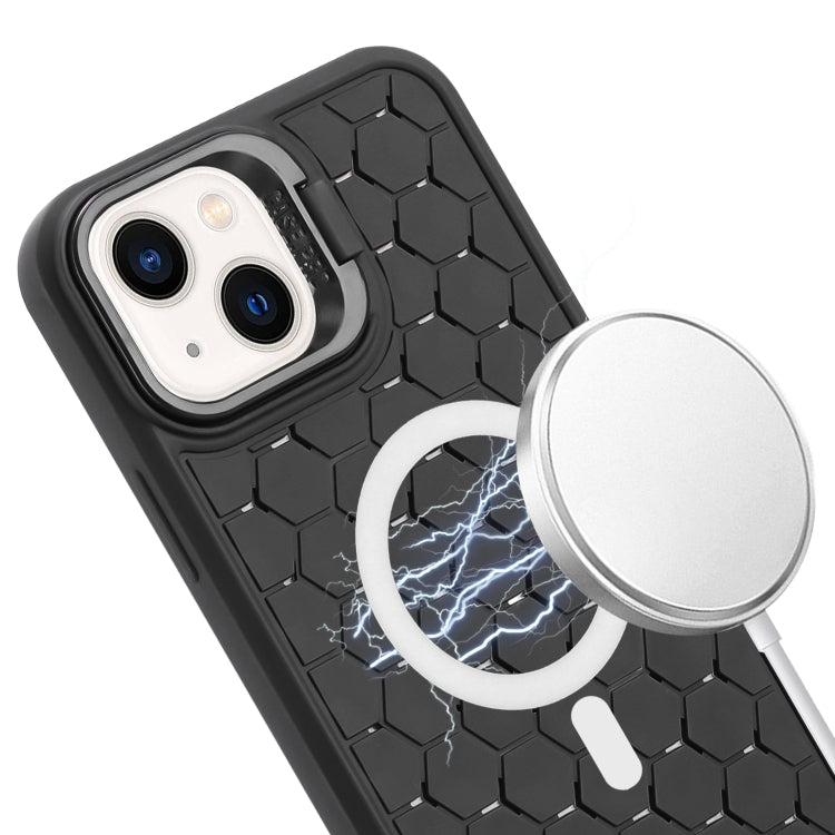 Honeycomb Radiating Lens Holder Magsafe Phone Case with Lanyard, For iPhone 14 Plus, For iPhone 14, For iPhone 14 Pro, For iPhone 14 Pro Max Apple Accessories enghon4503 iPhone 14 Plus - APEXEL INDIA - Mobile Lens - Mobile Camera Lens - Cellphone Accessories - Phone Lens - Smartphone Lens