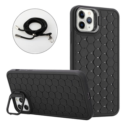 Honeycomb Radiating Lens Holder Magsafe Phone Case with Lanyard, For iPhone 11 Pro Apple Accessories enghon4507 More iPhone Cases - APEXEL INDIA - Mobile Lens - Mobile Camera Lens - Cellphone Accessories - Phone Lens - Smartphone Lens