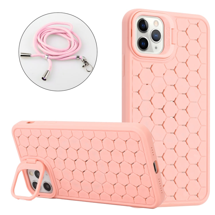 Honeycomb Radiating Lens Holder Magsafe Phone Case with Lanyard, For iPhone 11 Pro Apple Accessories enghon4507 More iPhone Cases - APEXEL INDIA - Mobile Lens - Mobile Camera Lens - Cellphone Accessories - Phone Lens - Smartphone Lens