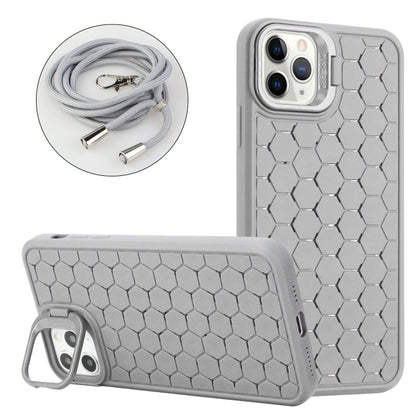 Honeycomb Radiating Lens Holder Magsafe Phone Case with Lanyard, For iPhone 11 Pro Apple Accessories enghon4507 More iPhone Cases - APEXEL INDIA - Mobile Lens - Mobile Camera Lens - Cellphone Accessories - Phone Lens - Smartphone Lens