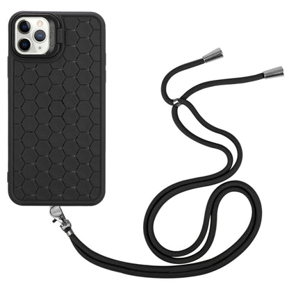 Honeycomb Radiating Lens Holder Magsafe Phone Case with Lanyard, For iPhone 16 Pro Max, For iPhone 16 Pro, For iPhone 16 Plus, For iPhone 16 Apple Accessories enghon4481 iPhone 16 Pro Max - APEXEL INDIA - Mobile Lens - Mobile Camera Lens - Cellphone Accessories - Phone Lens - Smartphone Lens