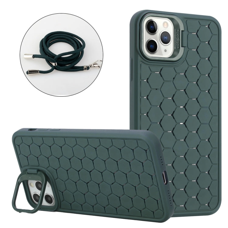 Honeycomb Radiating Lens Holder Magsafe Phone Case with Lanyard, For iPhone 16 Pro Max, For iPhone 16 Pro, For iPhone 16 Plus, For iPhone 16 Apple Accessories enghon4481 iPhone 16 Pro Max - APEXEL INDIA - Mobile Lens - Mobile Camera Lens - Cellphone Accessories - Phone Lens - Smartphone Lens