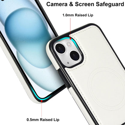 Retro Leather Invisible Stand MagSafe Phone Case, For iPhone 15, For iPhone 14 Plus, For iPhone 14 Apple Accessories engret4514 iPhone 15 - APEXEL INDIA - Mobile Lens - Mobile Camera Lens - Cellphone Accessories - Phone Lens - Smartphone Lens