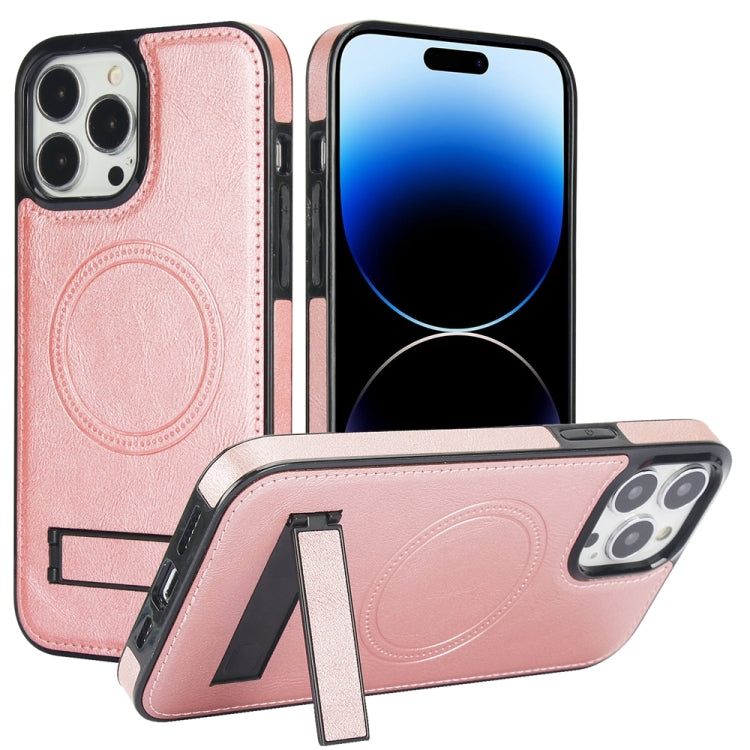 Retro Leather Invisible Stand MagSafe Phone Case, For iPhone 14 Pro, For iPhone 14 Pro Max, For iPhone 13 Pro Max Apple Accessories engret4514 iPhone 14 Pro - APEXEL INDIA - Mobile Lens - Mobile Camera Lens - Cellphone Accessories - Phone Lens - Smartphone Lens