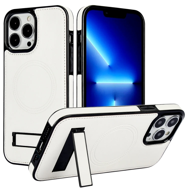 Retro Leather Invisible Stand MagSafe Phone Case, For iPhone 13 Pro, For iPhone 13, For iPhone 13 mini Apple Accessories engret4515 More iPhone Cases - APEXEL INDIA - Mobile Lens - Mobile Camera Lens - Cellphone Accessories - Phone Lens - Smartphone Lens