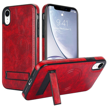 Retro Leather Invisible Stand MagSafe Phone Case, For iPhone X / XS, For iPhone XR, For iPhone XS Max Apple Accessories engret4495 More iPhone Cases - APEXEL INDIA - Mobile Lens - Mobile Camera Lens - Cellphone Accessories - Phone Lens - Smartphone Lens