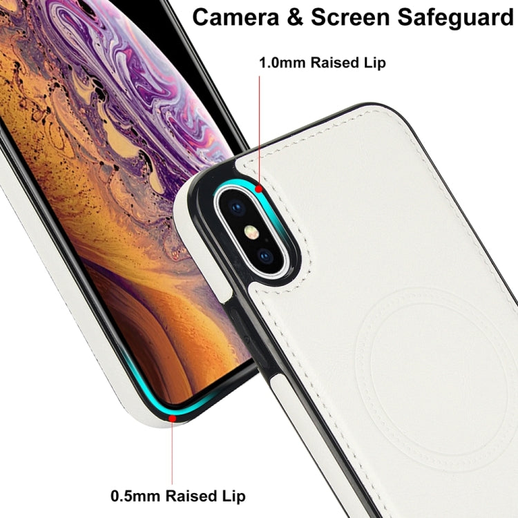 Retro Leather Invisible Stand MagSafe Phone Case, For iPhone X / XS, For iPhone XR, For iPhone XS Max Apple Accessories engret4495 More iPhone Cases - APEXEL INDIA - Mobile Lens - Mobile Camera Lens - Cellphone Accessories - Phone Lens - Smartphone Lens
