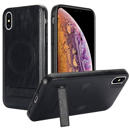 Retro Leather Invisible Stand MagSafe Phone Case, For iPhone X / XS, For iPhone XR, For iPhone XS Max Apple Accessories engret4495 More iPhone Cases - APEXEL INDIA - Mobile Lens - Mobile Camera Lens - Cellphone Accessories - Phone Lens - Smartphone Lens
