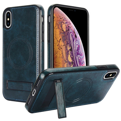 Retro Leather Invisible Stand MagSafe Phone Case, For iPhone X / XS, For iPhone XR, For iPhone XS Max Apple Accessories engret4495 More iPhone Cases - APEXEL INDIA - Mobile Lens - Mobile Camera Lens - Cellphone Accessories - Phone Lens - Smartphone Lens