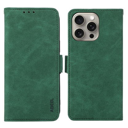 ABEEL Frosted Magnetic RFID Leather Phone Case, For iPhone Air, For iPhone 16 Pro Max, For iPhone 16 Pro, For iPhone 16 Plus Apple Accessories - APEXEL INDIA - Mobile Lens - Mobile Camera Lens - Cellphone Accessories - Phone Lens - Smartphone Lens