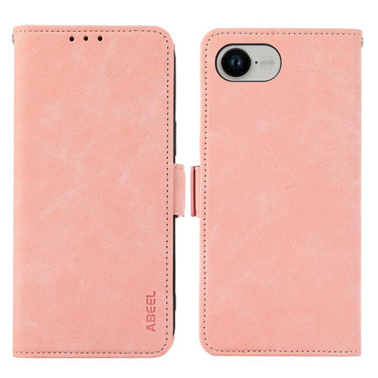 ABEEL Frosted Magnetic RFID Leather Phone Case, For iPhone 18 Pro / 17 Pro, For iPhone 18 Pro Max / 17 Pro Max, For iPhone 16e / 17e, For iPhone 17