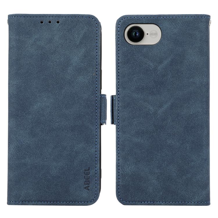 ABEEL Frosted Magnetic RFID Leather Phone Case, For iPhone 18 Pro / 17 Pro, For iPhone 18 Pro Max / 17 Pro Max, For iPhone 16e / 17e, For iPhone 17