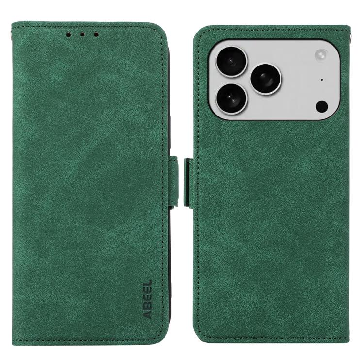ABEEL Frosted Magnetic RFID Leather Phone Case, For iPhone 16e / 17e, For iPhone 17 Pro Max, For iPhone 17 Pro, For iPhone 17 Apple Accessories - APEXEL INDIA - Mobile Lens - Mobile Camera Lens - Cellphone Accessories - Phone Lens - Smartphone Lens