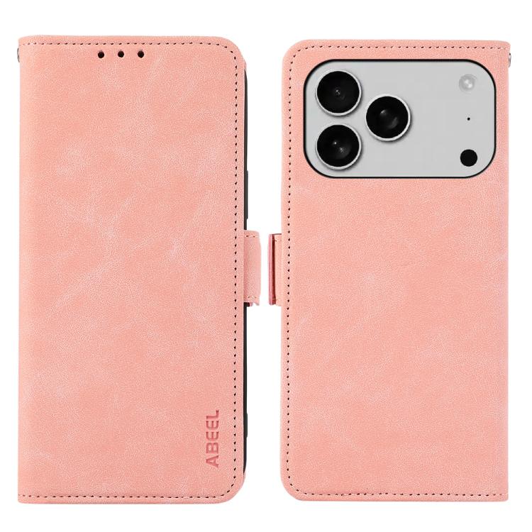 ABEEL Frosted Magnetic RFID Leather Phone Case, For iPhone 16e / 17e, For iPhone 17 Pro Max, For iPhone 17 Pro, For iPhone 17 Apple Accessories - APEXEL INDIA - Mobile Lens - Mobile Camera Lens - Cellphone Accessories - Phone Lens - Smartphone Lens