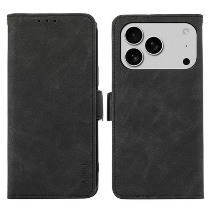 ABEEL Frosted Magnetic RFID Leather Phone Case, For iPhone 16e / 17e, For iPhone 17 Pro Max, For iPhone 17 Pro, For iPhone 17 Apple Accessories - APEXEL INDIA - Mobile Lens - Mobile Camera Lens - Cellphone Accessories - Phone Lens - Smartphone Lens