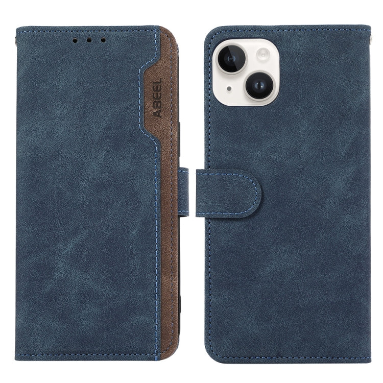 ABEEL Color Block Magnetic RFID Leather Phone Case, For iPhone 15, For iPhone 14 Plus, For iPhone 14, For iPhone 14 Pro Apple Accessories engabe3769 - APEXEL INDIA - Mobile Lens - Mobile Camera Lens - Cellphone Accessories - Phone Lens - Smartphone Lens