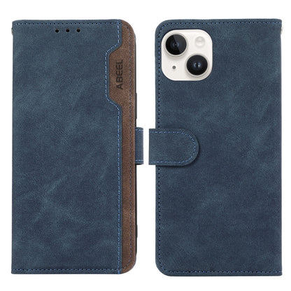 ABEEL Color Block Magnetic RFID Leather Phone Case, For iPhone 15, For iPhone 14 Plus, For iPhone 14, For iPhone 14 Pro Apple Accessories engabe3769 - APEXEL INDIA - Mobile Lens - Mobile Camera Lens - Cellphone Accessories - Phone Lens - Smartphone Lens