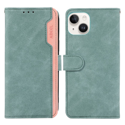 ABEEL Color Block Magnetic RFID Leather Phone Case, For iPhone 15, For iPhone 14 Plus, For iPhone 14, For iPhone 14 Pro Apple Accessories engabe3769 - APEXEL INDIA - Mobile Lens - Mobile Camera Lens - Cellphone Accessories - Phone Lens - Smartphone Lens