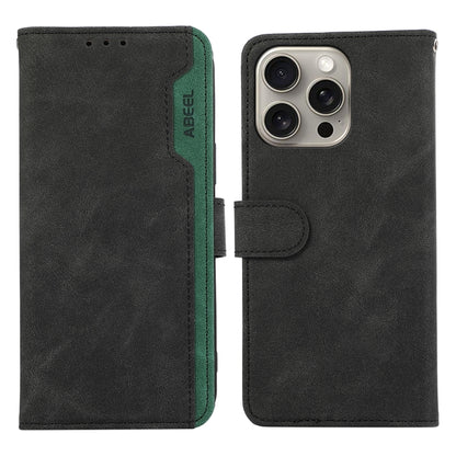 ABEEL Color Block Magnetic RFID Leather Phone Case, For iPhone 15, For iPhone 14 Plus, For iPhone 14, For iPhone 14 Pro Apple Accessories engabe3769 - APEXEL INDIA - Mobile Lens - Mobile Camera Lens - Cellphone Accessories - Phone Lens - Smartphone Lens