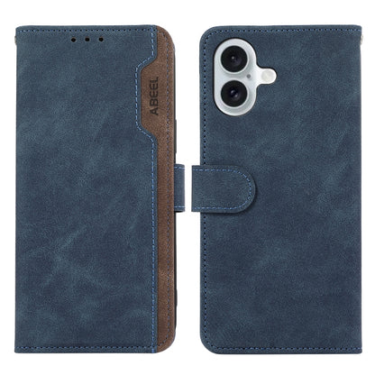 ABEEL Color Block Magnetic RFID Leather Phone Case, For iPhone 16, For iPhone 15 Pro Max, For iPhone 15 Pro, For iPhone 15 Plus Apple Accessories engabe3767 - APEXEL INDIA - Mobile Lens - Mobile Camera Lens - Cellphone Accessories - Phone Lens - Smartphone Lens