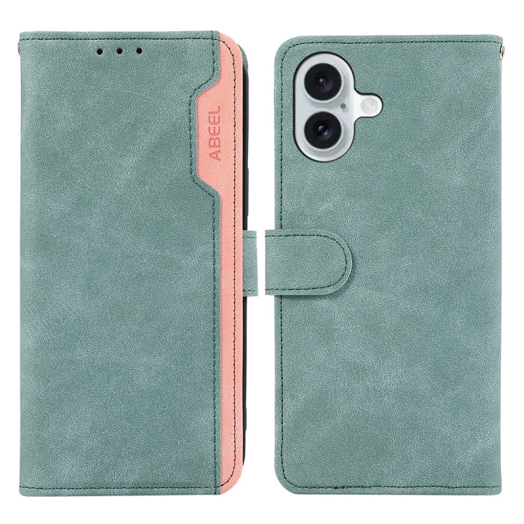 ABEEL Color Block Magnetic RFID Leather Phone Case, For iPhone 16, For iPhone 15 Pro Max, For iPhone 15 Pro, For iPhone 15 Plus Apple Accessories engabe3767 - APEXEL INDIA - Mobile Lens - Mobile Camera Lens - Cellphone Accessories - Phone Lens - Smartphone Lens