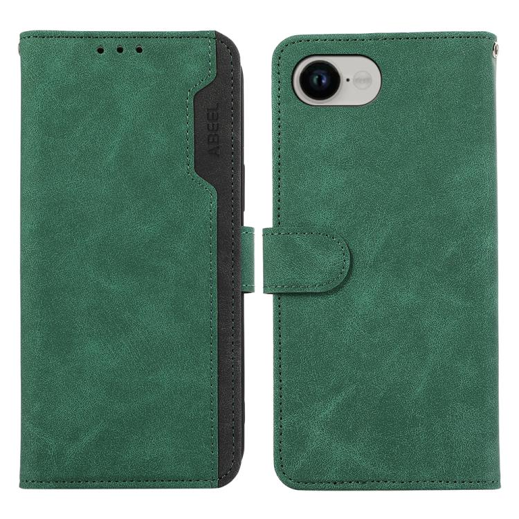 ABEEL Color Block Magnetic RFID Leather Phone Case, For iPhone 16e, For iPhone 16 Pro Max, For iPhone 16 Pro, For iPhone 16 Plus Apple Accessories - APEXEL INDIA - Mobile Lens - Mobile Camera Lens - Cellphone Accessories - Phone Lens - Smartphone Lens