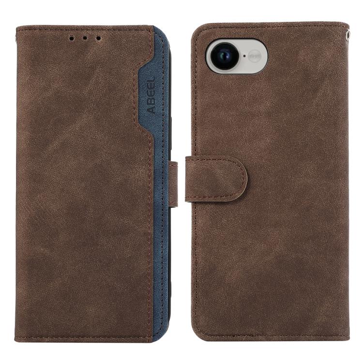 ABEEL Color Block Magnetic RFID Leather Phone Case, For iPhone 16e, For iPhone 16 Pro Max, For iPhone 16 Pro, For iPhone 16 Plus Apple Accessories engabe3765 - APEXEL INDIA - Mobile Lens - Mobile Camera Lens - Cellphone Accessories - Phone Lens - Smartphone Lens