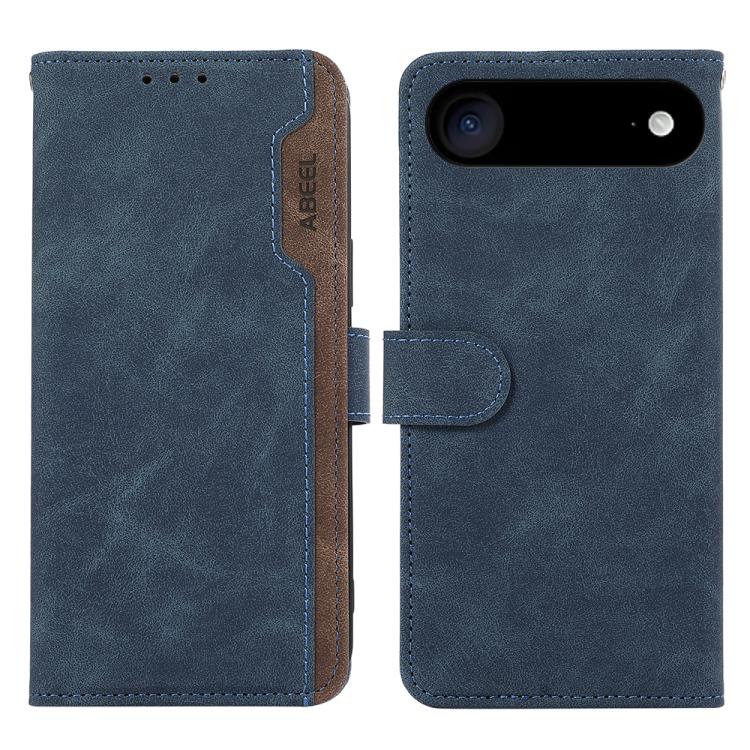 ABEEL Color Block Magnetic RFID Leather Phone Case, For iPhone 17 Pro Max, For iPhone 17 Pro, For iPhone 17, For iPhone Air Apple Accessories - APEXEL INDIA - Mobile Lens - Mobile Camera Lens - Cellphone Accessories - Phone Lens - Smartphone Lens