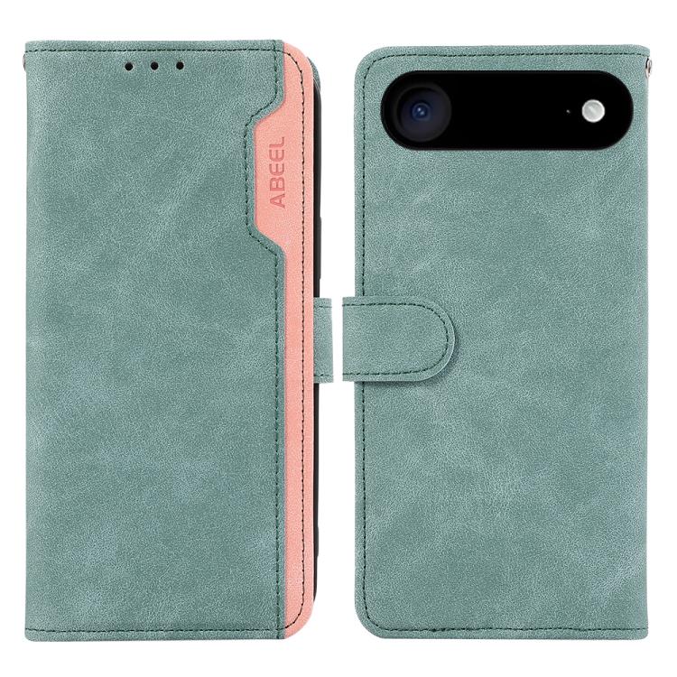 ABEEL Color Block Magnetic RFID Leather Phone Case, For iPhone Air, For iPhone 16 Pro Max, For iPhone 16 Pro, For iPhone 16 Plus Apple Accessories - APEXEL INDIA - Mobile Lens - Mobile Camera Lens - Cellphone Accessories - Phone Lens - Smartphone Lens