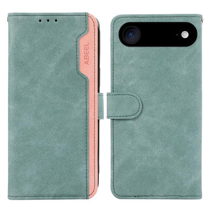 ABEEL Color Block Magnetic RFID Leather Phone Case, For iPhone Air, For iPhone 16 Pro Max, For iPhone 16 Pro, For iPhone 16 Plus Apple Accessories - APEXEL INDIA - Mobile Lens - Mobile Camera Lens - Cellphone Accessories - Phone Lens - Smartphone Lens