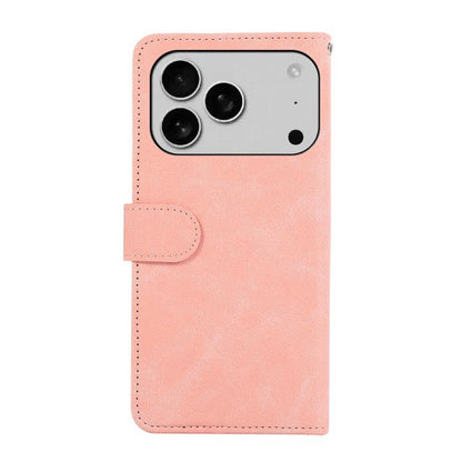 ABEEL Color Block Magnetic RFID Leather Phone Case, For iPhone 18 Pro / 17 Pro, For iPhone 18 Pro Max / 17 Pro Max, For iPhone 16e / 17e, For iPhone 17