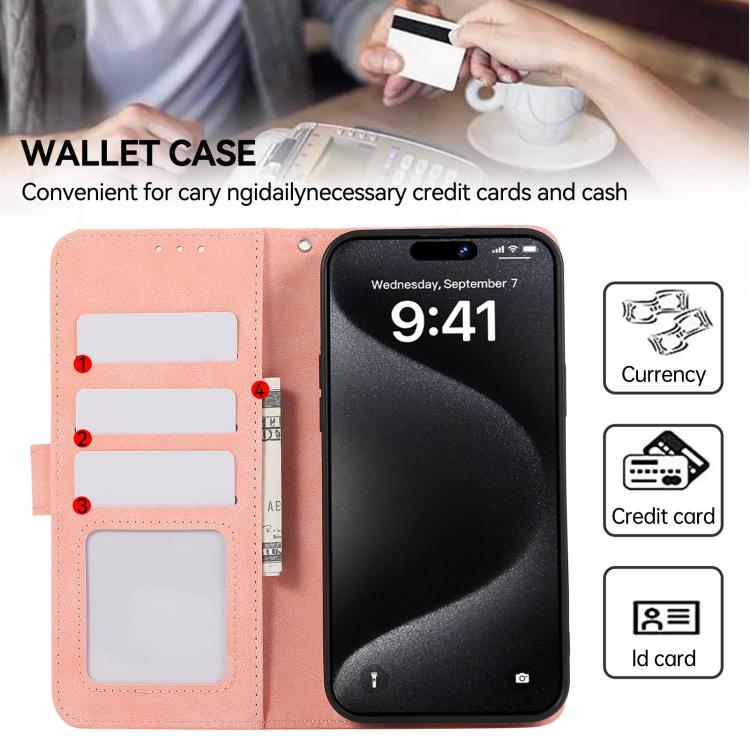 ABEEL Color Block Magnetic RFID Leather Phone Case, For iPhone 18 Pro / 17 Pro, For iPhone 18 Pro Max / 17 Pro Max, For iPhone 16e / 17e, For iPhone 17