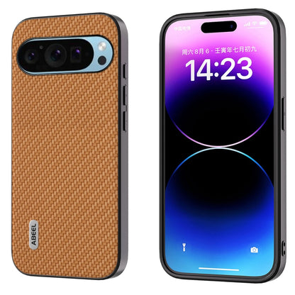 ABEEL Carbon Fiber Texture Protective Phone Case, For Google Pixel 9 Pro, For Google Pixel 9 engabe3766 Mobile Accessories - APEXEL INDIA - Mobile Lens - Mobile Camera Lens - Cellphone Accessories - Phone Lens - Smartphone Lens