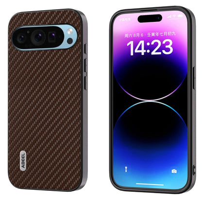 ABEEL Carbon Fiber Texture Protective Phone Case, For Google Pixel 9 Pro, For Google Pixel 9 engabe3766 Mobile Accessories - APEXEL INDIA - Mobile Lens - Mobile Camera Lens - Cellphone Accessories - Phone Lens - Smartphone Lens