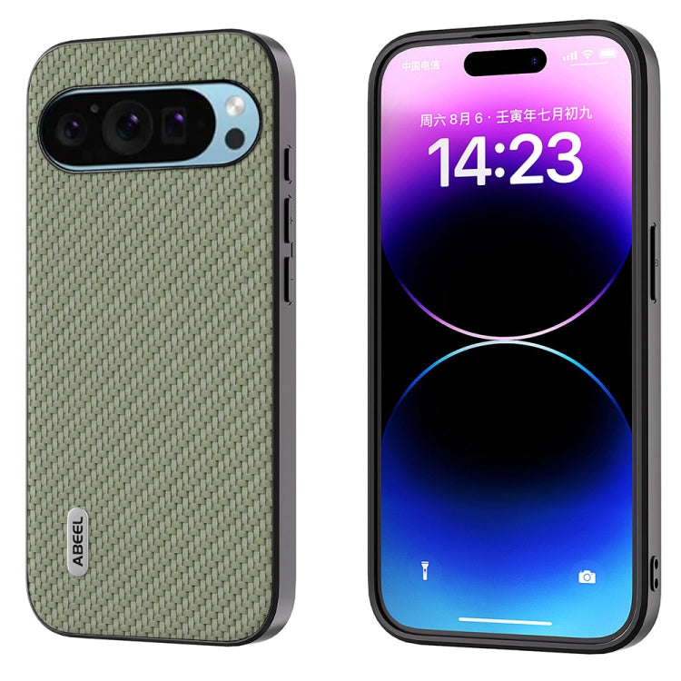 ABEEL Carbon Fiber Texture Protective Phone Case, For Google Pixel 9 Pro, For Google Pixel 9 engabe3766 Mobile Accessories - APEXEL INDIA - Mobile Lens - Mobile Camera Lens - Cellphone Accessories - Phone Lens - Smartphone Lens