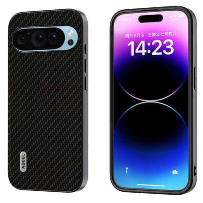 ABEEL Carbon Fiber Texture Protective Phone Case, For Google Pixel 9 Pro, For Google Pixel 9 engabe3766 Mobile Accessories - APEXEL INDIA - Mobile Lens - Mobile Camera Lens - Cellphone Accessories - Phone Lens - Smartphone Lens