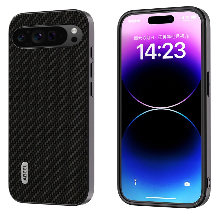 ABEEL Carbon Fiber Texture Protective Phone Case, For Google Pixel 9 Pro, For Google Pixel 9 engabe3766 Mobile Accessories - APEXEL INDIA - Mobile Lens - Mobile Camera Lens - Cellphone Accessories - Phone Lens - Smartphone Lens