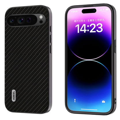 ABEEL Carbon Fiber Texture Protective Phone Case, For Google Pixel 9 Pro, For Google Pixel 9 engabe3766 Mobile Accessories - APEXEL INDIA - Mobile Lens - Mobile Camera Lens - Cellphone Accessories - Phone Lens - Smartphone Lens