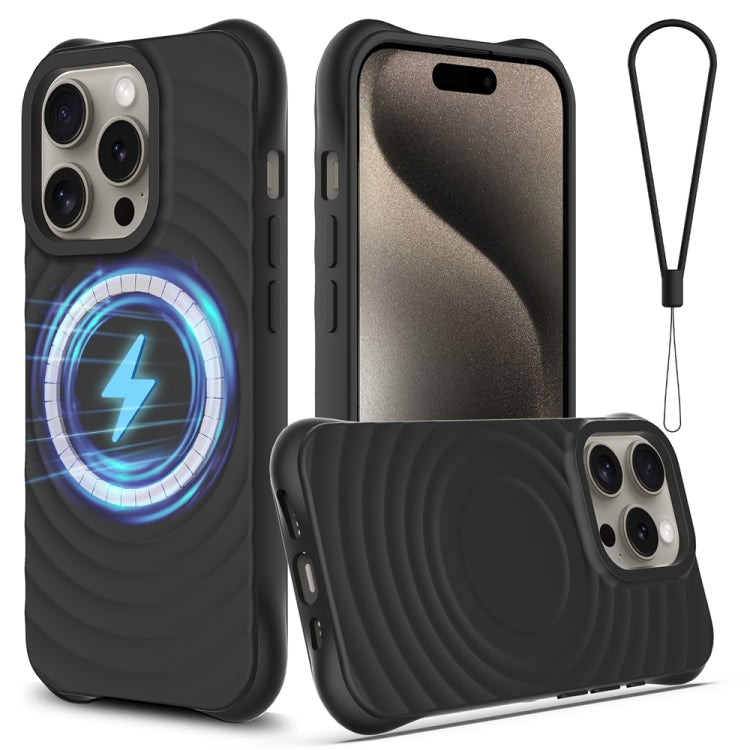 Wave Texture MagSafe Magnetic Liquid Silicone Phone Case, For iPhone 14 Pro Max, For iPhone 13 Pro Max, For iPhone 13 Pro, For iPhone 13 Apple Accessories engwav4541 iPhone 14 Pro Max - APEXEL INDIA - Mobile Lens - Mobile Camera Lens - Cellphone Accessories - Phone Lens - Smartphone Lens