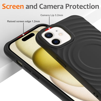 Wave Texture MagSafe Magnetic Liquid Silicone Phone Case, For iPhone 12 mini Apple Accessories engwav5657 More iPhone Cases - APEXEL INDIA - Mobile Lens - Mobile Camera Lens - Cellphone Accessories - Phone Lens - Smartphone Lens