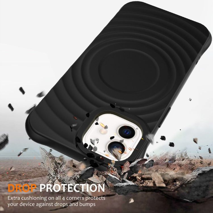 Wave Texture MagSafe Magnetic Liquid Silicone Phone Case, For iPhone 12 mini Apple Accessories engwav5657 More iPhone Cases - APEXEL INDIA - Mobile Lens - Mobile Camera Lens - Cellphone Accessories - Phone Lens - Smartphone Lens