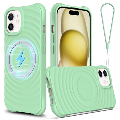 Wave Texture MagSafe Magnetic Liquid Silicone Phone Case, For iPhone 12 mini Apple Accessories engwav5657 More iPhone Cases - APEXEL INDIA - Mobile Lens - Mobile Camera Lens - Cellphone Accessories - Phone Lens - Smartphone Lens